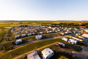 Mohrenhof Franken Mohrencamp - Luftaufnahme des Campingplatzes