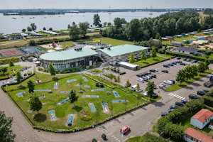 Molecaten Park Flevostrand - Luftaufnahme des Campingplatzes