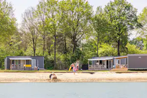Molecaten Park Kuierpad - Mobilheime auf dem Campingplatz mit Blick auf den Strand