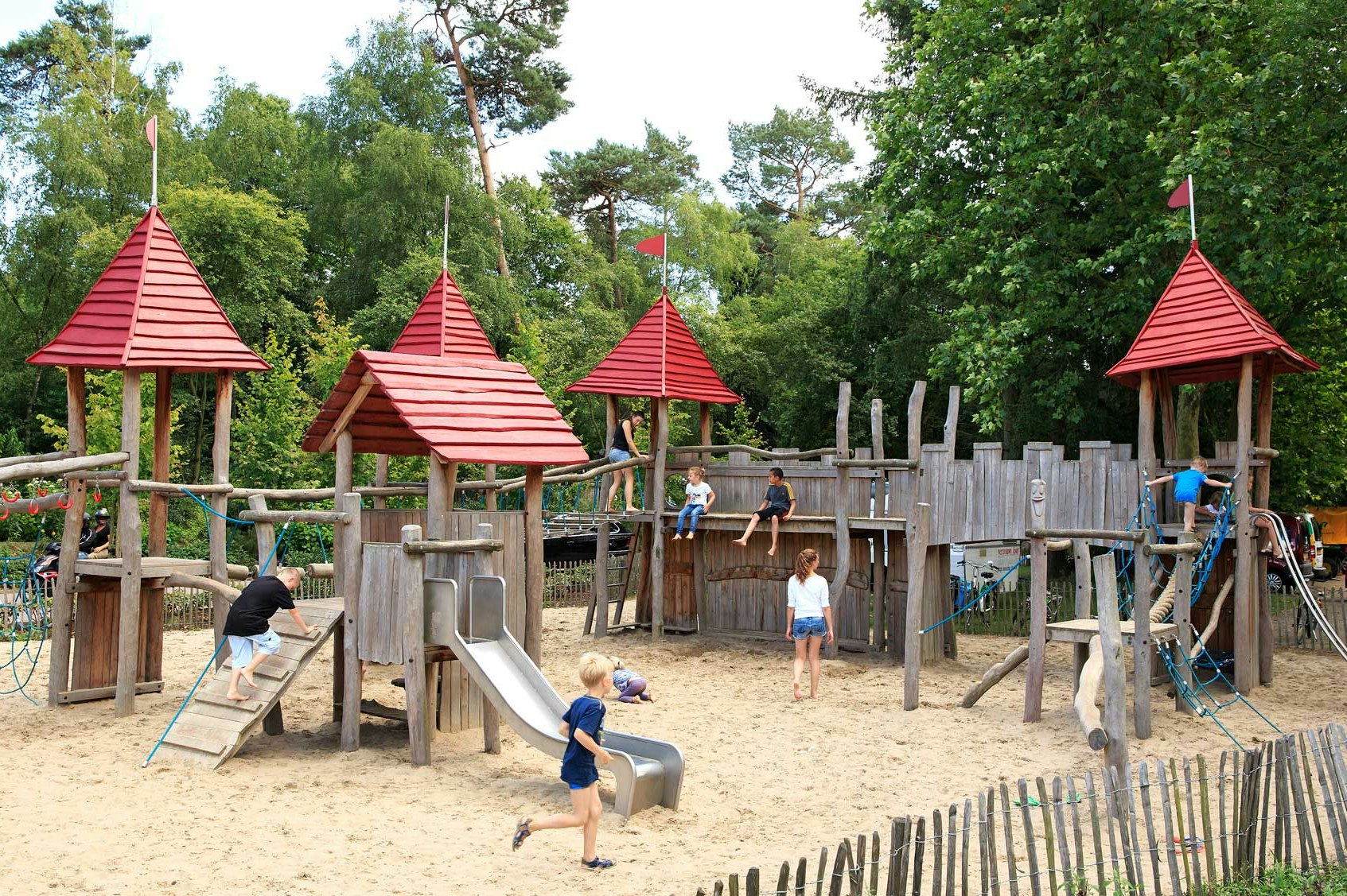 Molecaten Park Landgoed Ginkelduin  - Kinderspielplatz auf dem Campingplatz