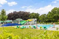 Molecaten Park Landgoed Ginkelduin - Pool im Freien mit Rutschen auf dem Campingplatz