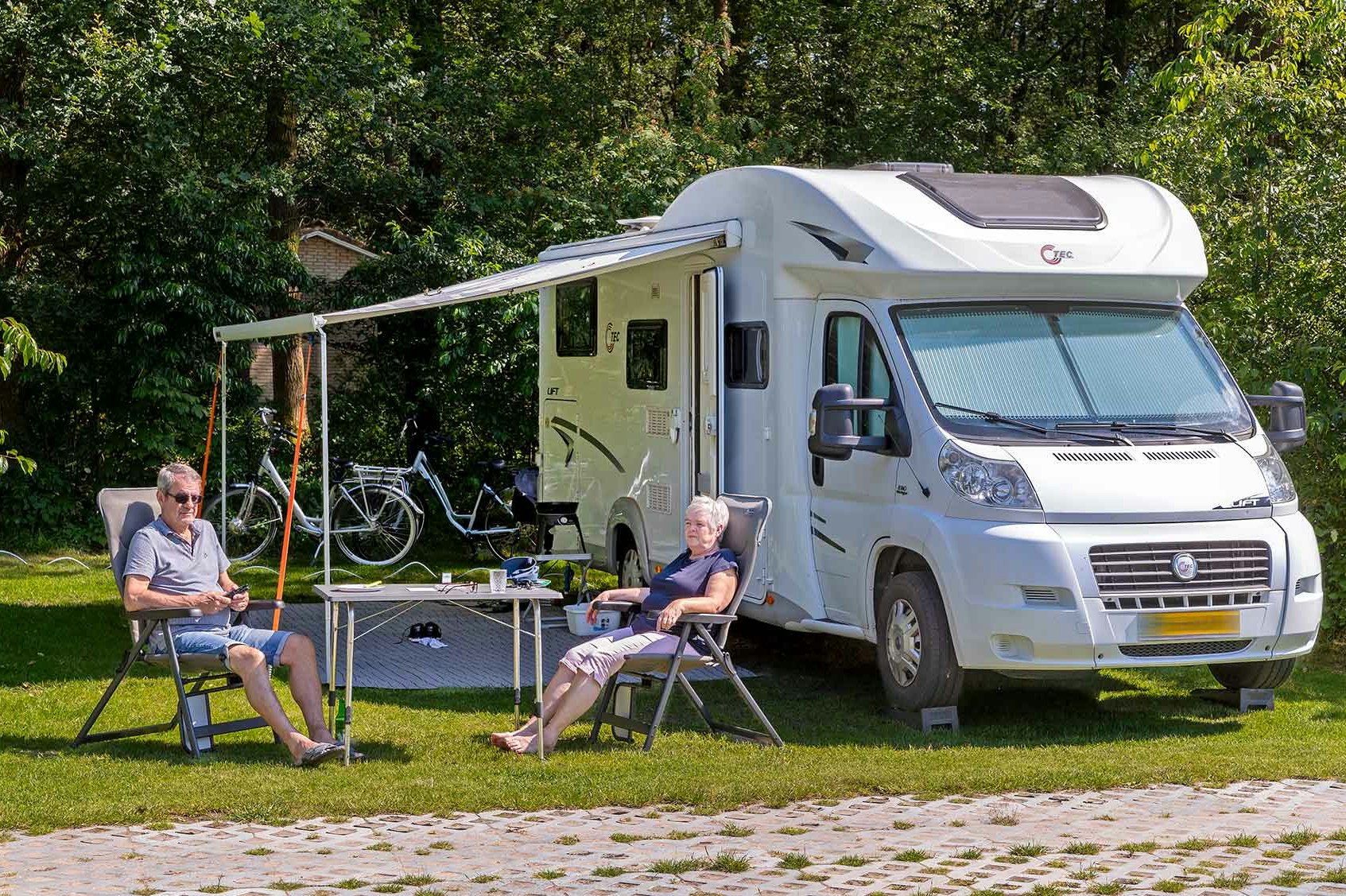 Molecaten Park Landgoed Ginkelduin - Standplätze auf dem Campingplatz
