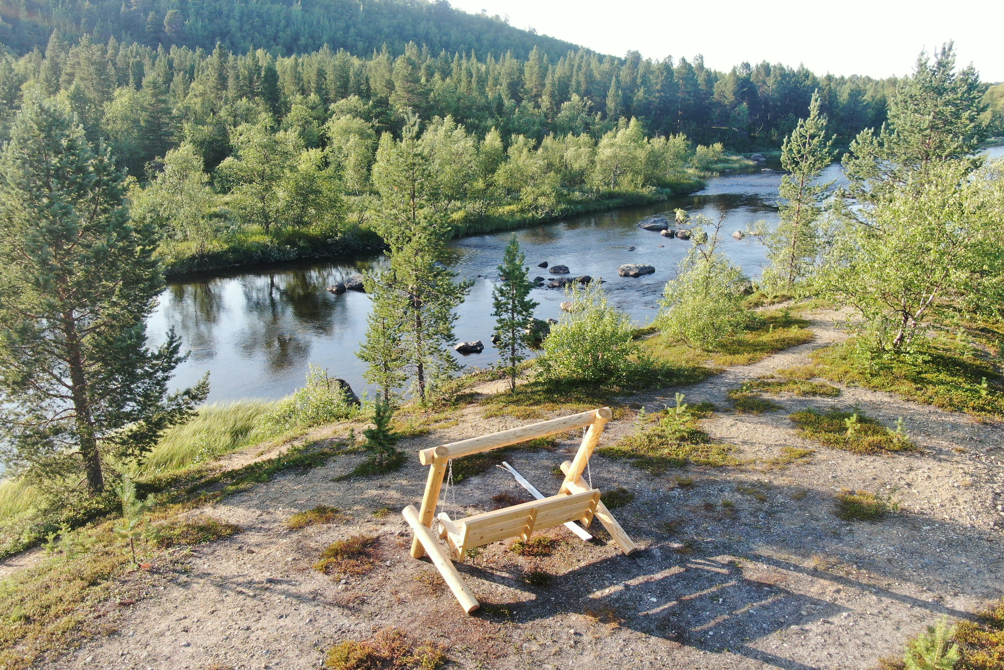 Muotkan Ruoktu - Natur in der Umgebung des Campingplatzes