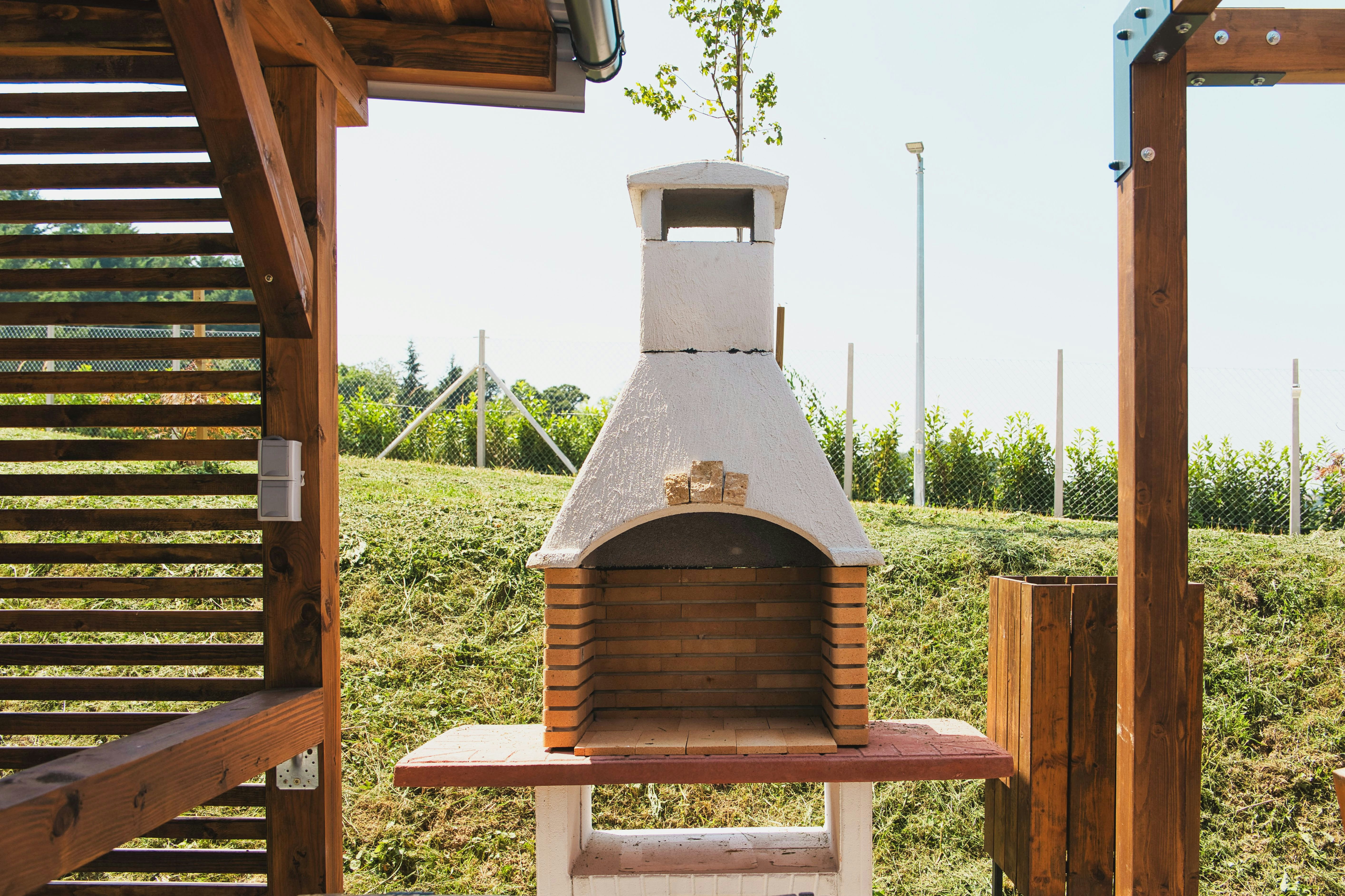 My Little Swan - Grillstelle auf dem Campingplatz