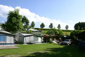 Natur-Camping Seewirt - Übernachtungsmöglichkeiten auf dem Campingplatz