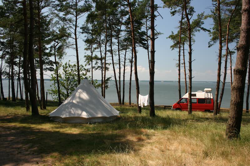 Natur Camping Usedom - Zeltplatz mit malerischer Aussicht