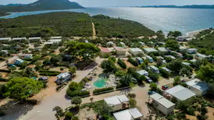 Camping Ugljan Resort - Luftaufnahme des Campingplatzes