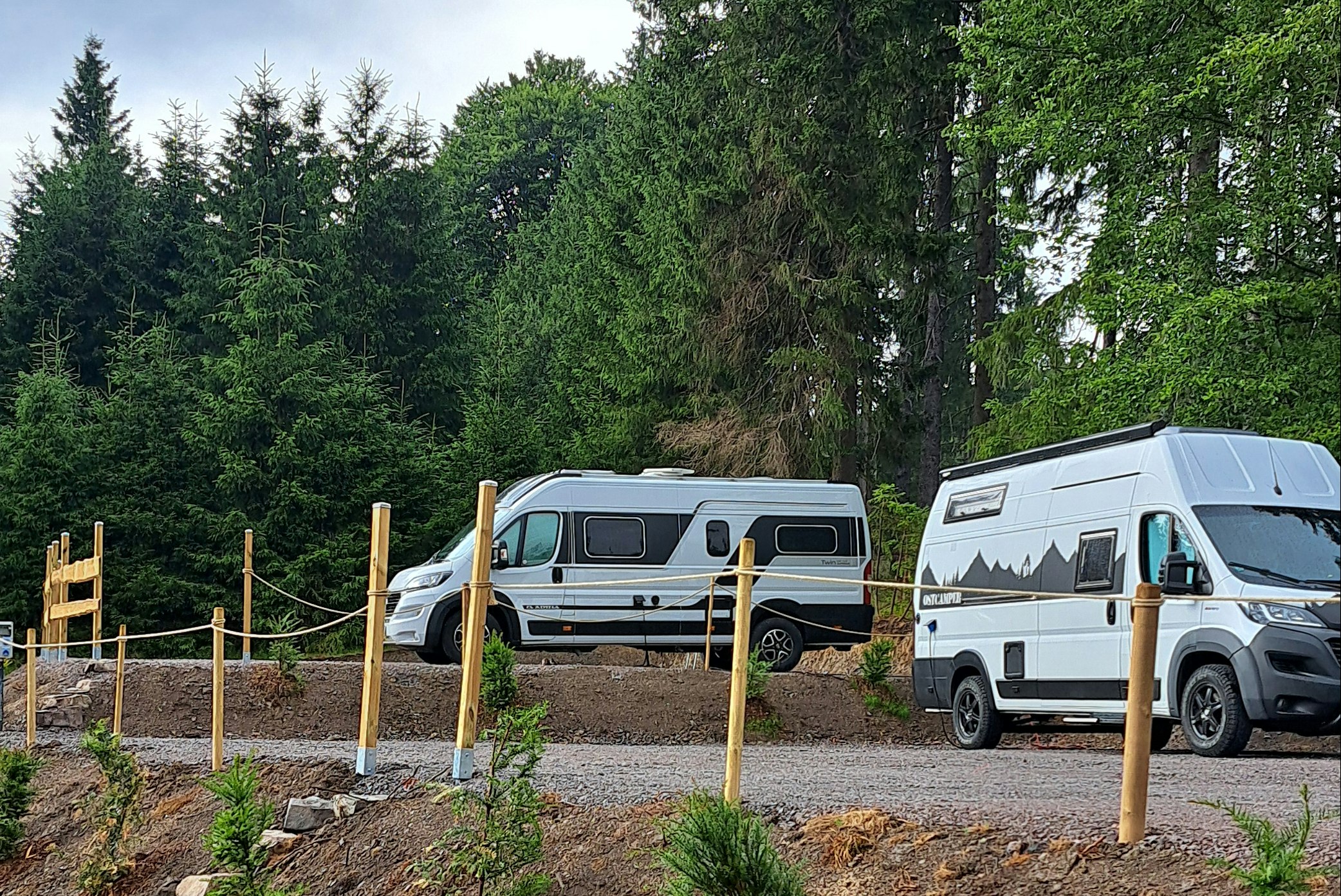Naturcamp Lenkgrund - Standplätze auf dem Campingplatz