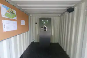 NaturCamp Steinwald - Check-In-Terminal auf dem Campingplatz