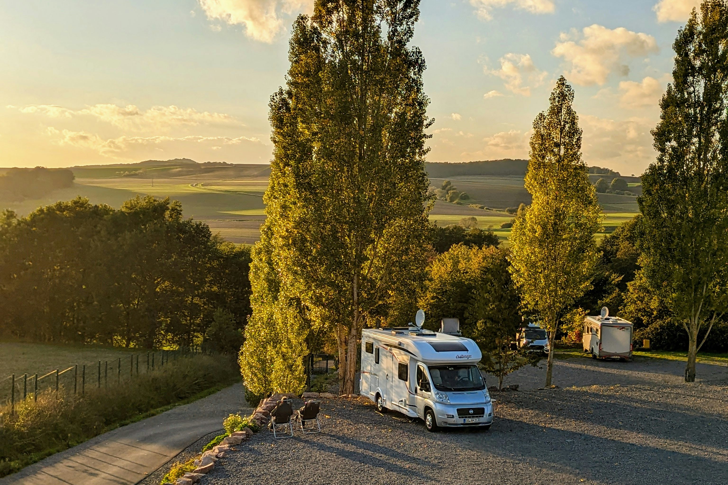 Naturcamp Thulba - Standplätze auf dem Campingplatz