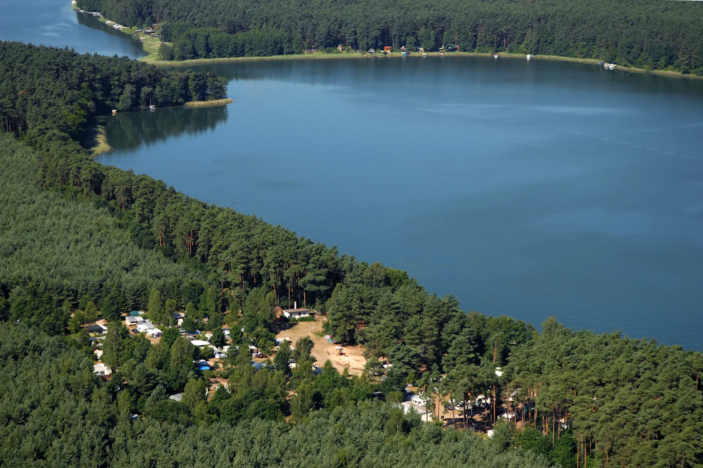 Naturcamping am Großen Pälitzsee