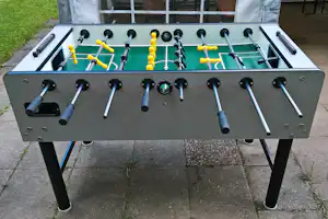 Naturcamping Braunsbach - Kickertisch auf dem Campingplatz