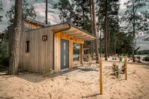 Naturcamping Brettmühlenteich - Mobilheime auf dem Campingplatz