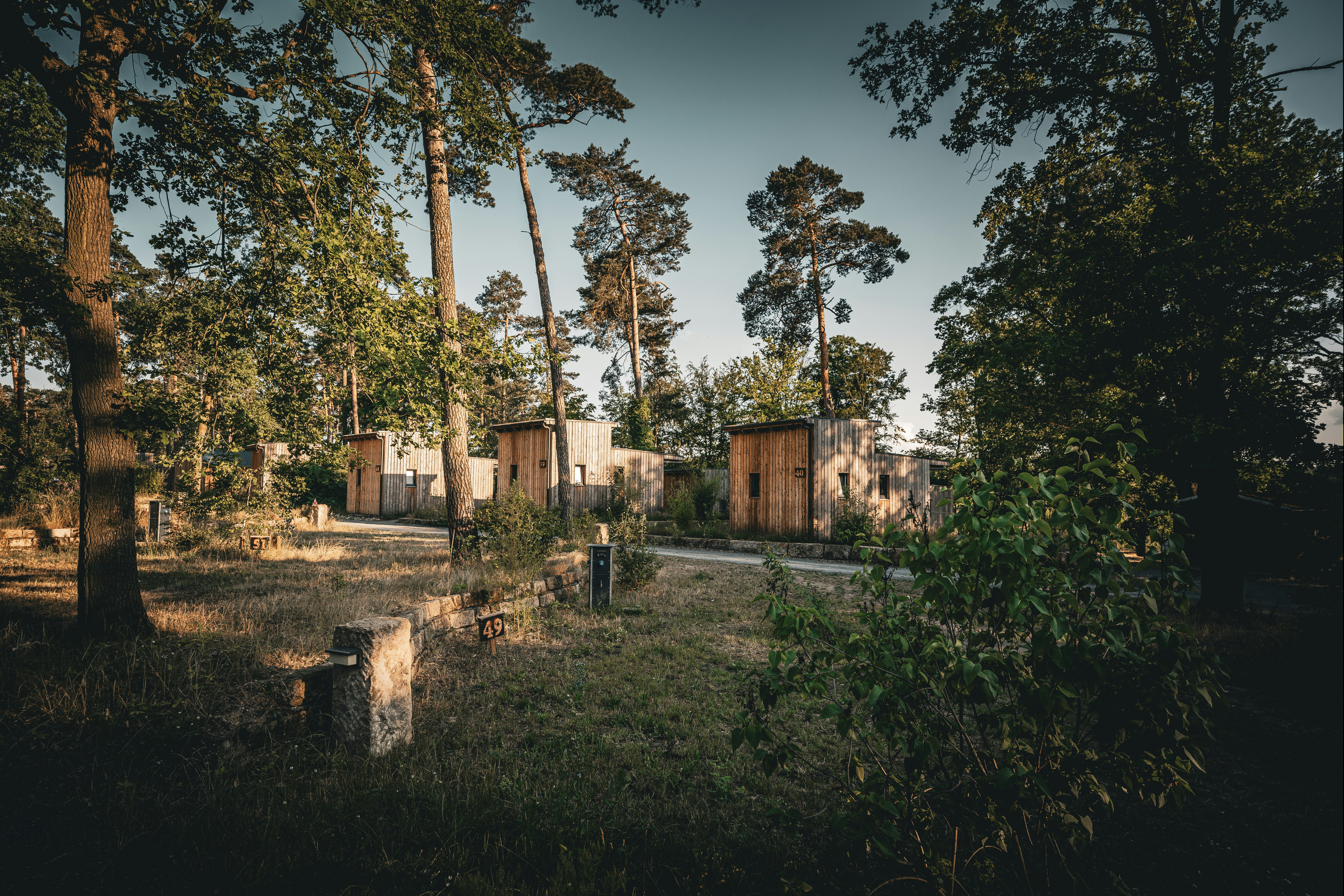 Naturcamping Brettmühlenteich  - Mobilheime auf dem Campingplatz