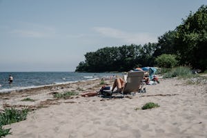 Wildwood Camping Rügen - Strand in der Nähe vom Campingplatz
