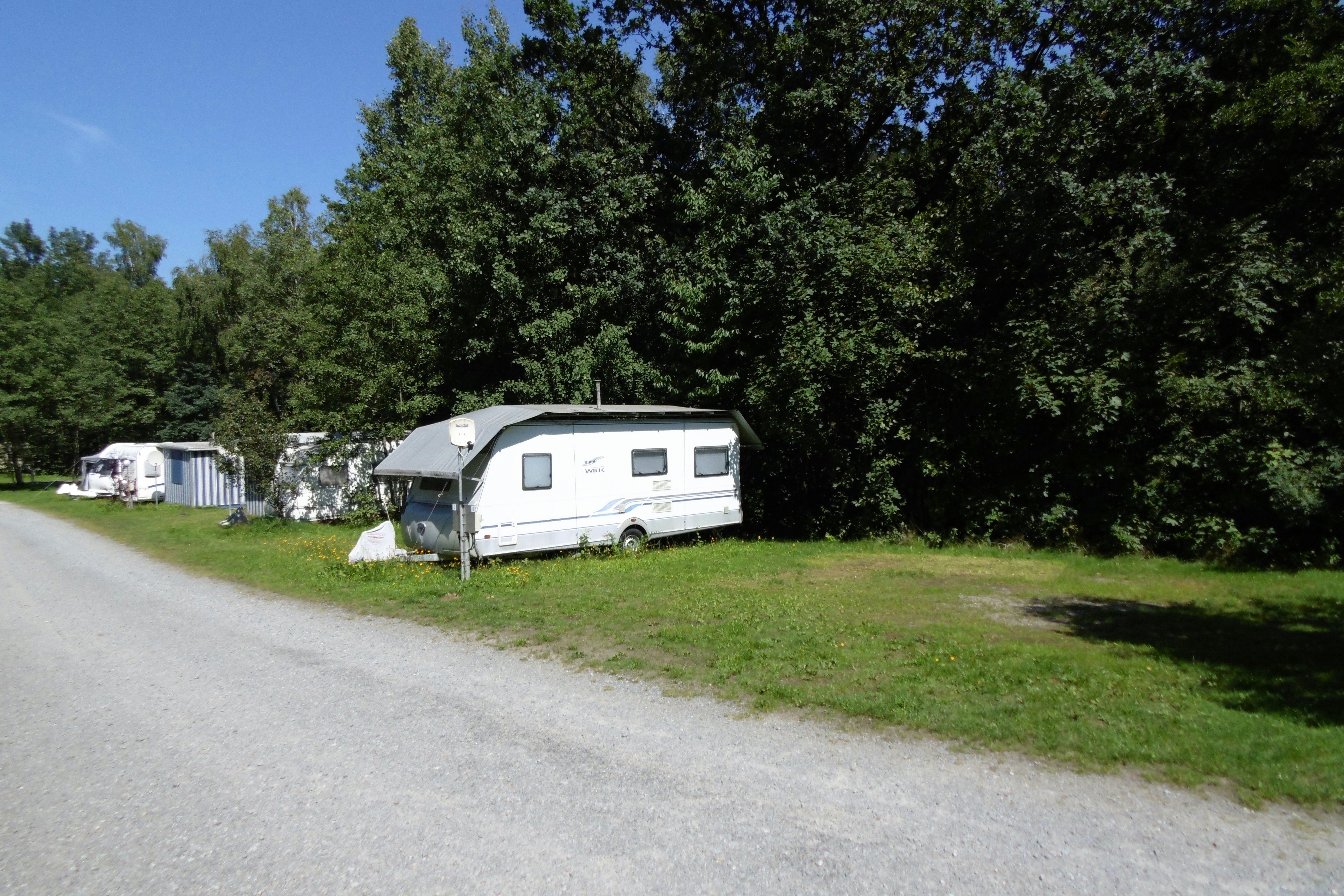 Naturcampingplatz Perlbach - Standplätze auf dem Campingplatz