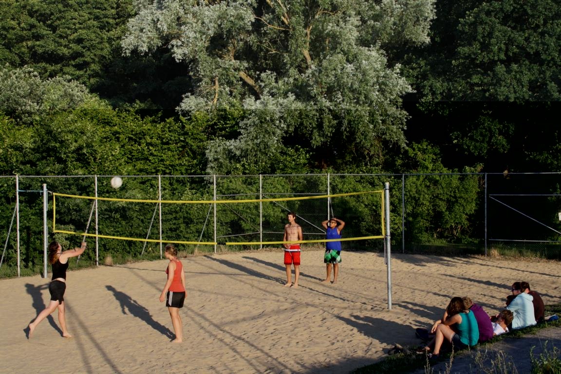 Naturcampingplatz Salem (Kummerower See) - Beachvolleyballfeld auf dem Campingplatz