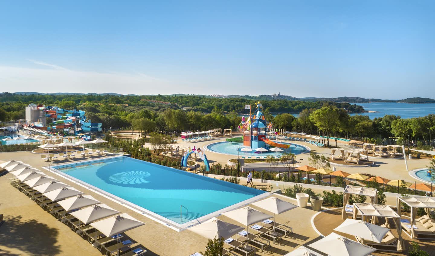 Istra Premium Camping Resort - pool und wasserpark auf dem Campingplatz