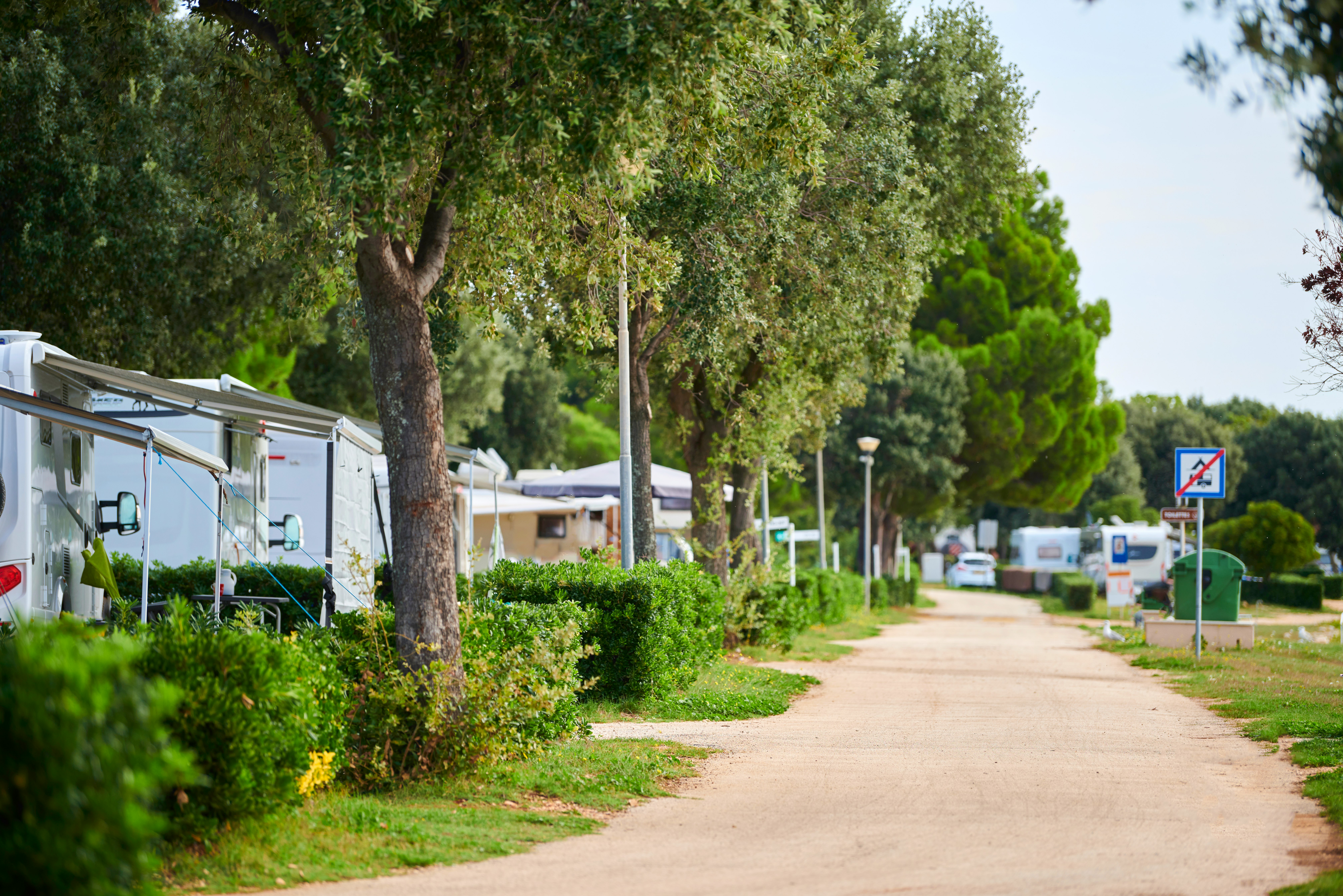 Camping Ulika - Standplätze auf dem Campingplatz