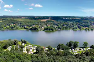 Naturpark-Camping Prinzenholz - Übersicht auf das gesamte Campingplatz Gelände
