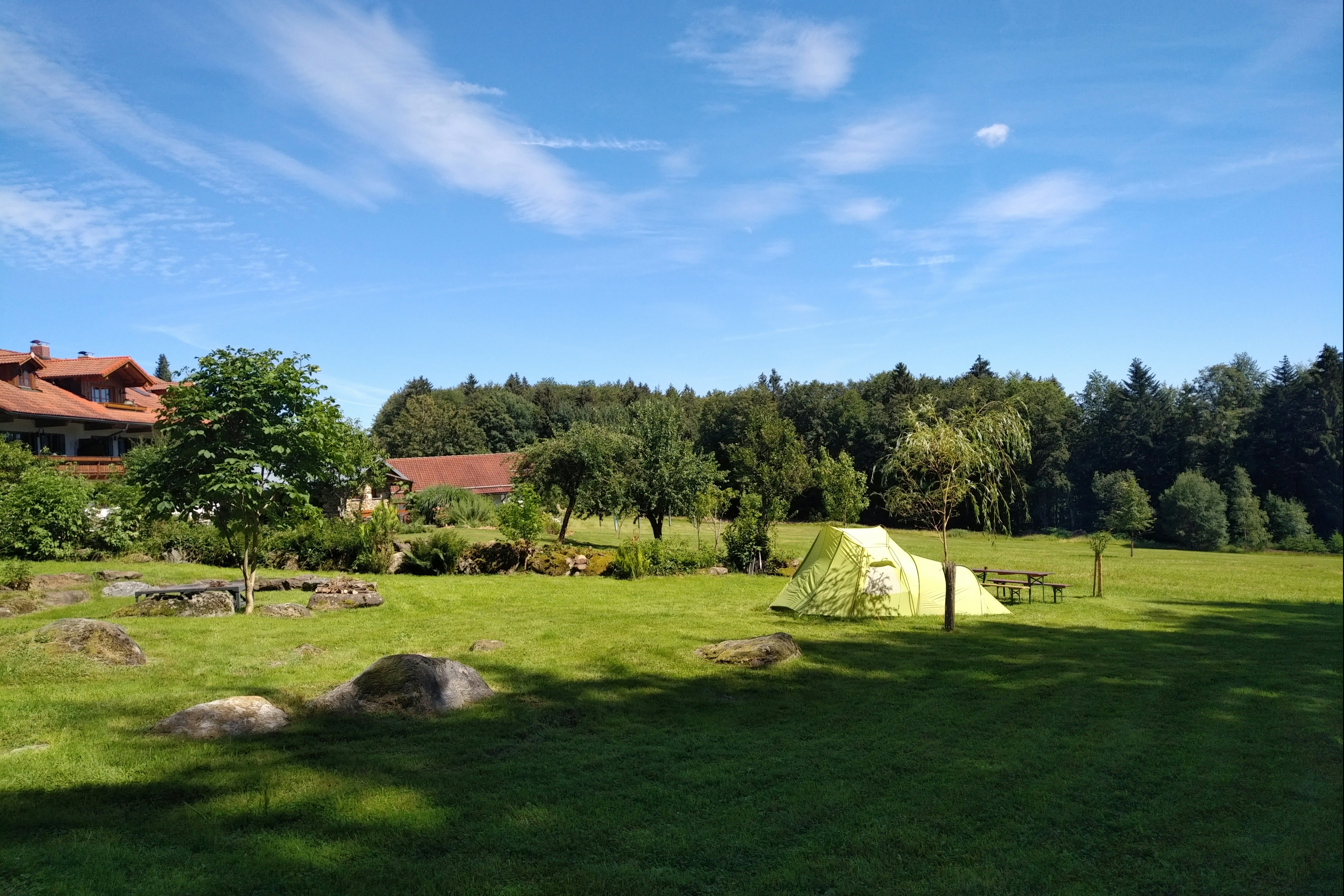 Naturzeltplatz Jägerfleck - Zeltplätze auf dem Campingplatz