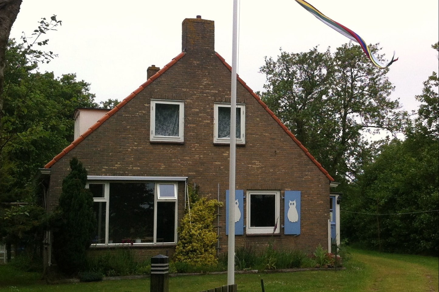 Natuurkampeerterrein Aaster Uiltje - Servicegebäude auf dem Campingplatz