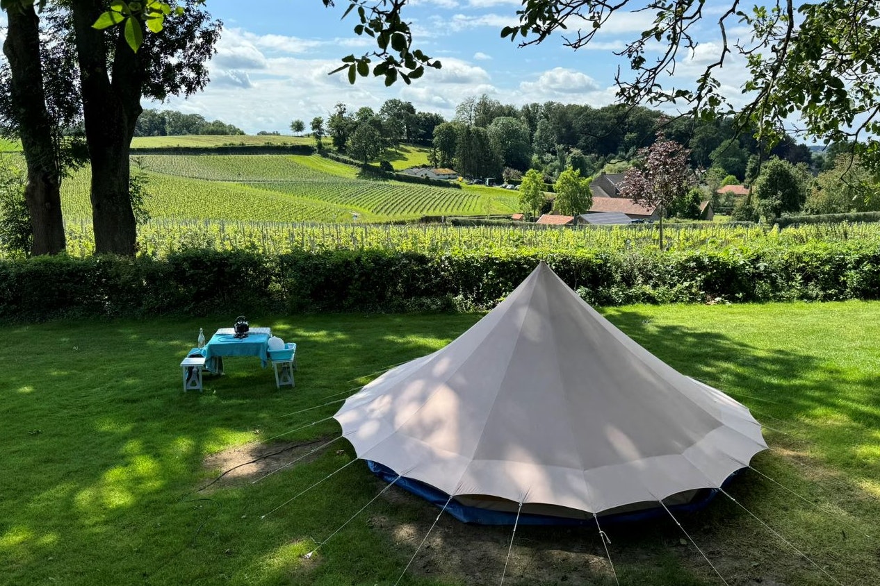 Natuurkampeerterrein Hoeve Krekelberg - Zeltplatz auf dem Campingplatz