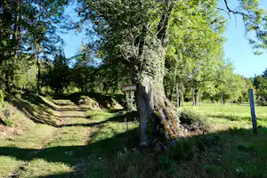 Natuurkampeerterrein La Buse - Eingang des Campingplatzes