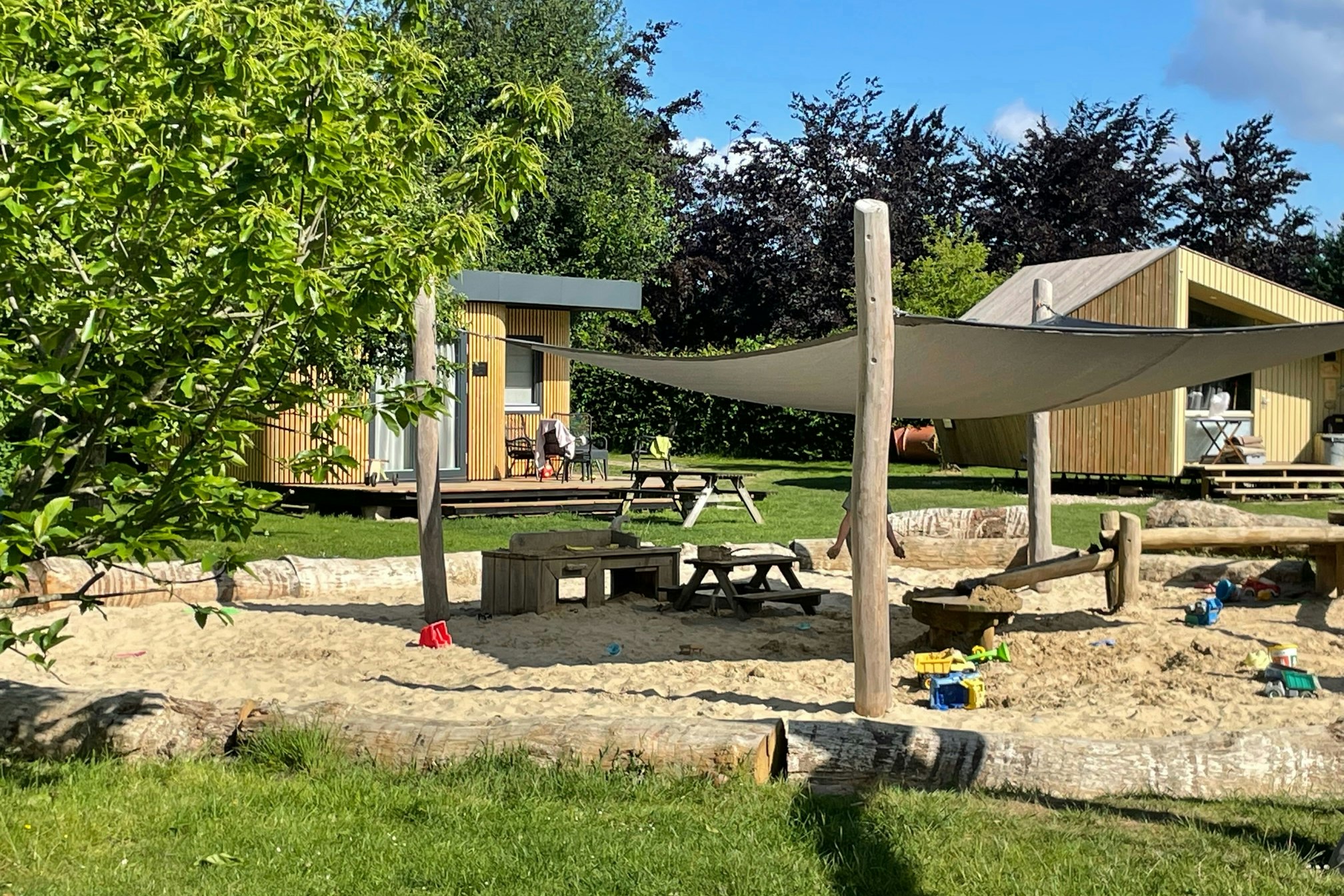 Natuurkampeerterrein Landgoed de Barendonk  - Kinderspielplatz auf dem Campingplatz