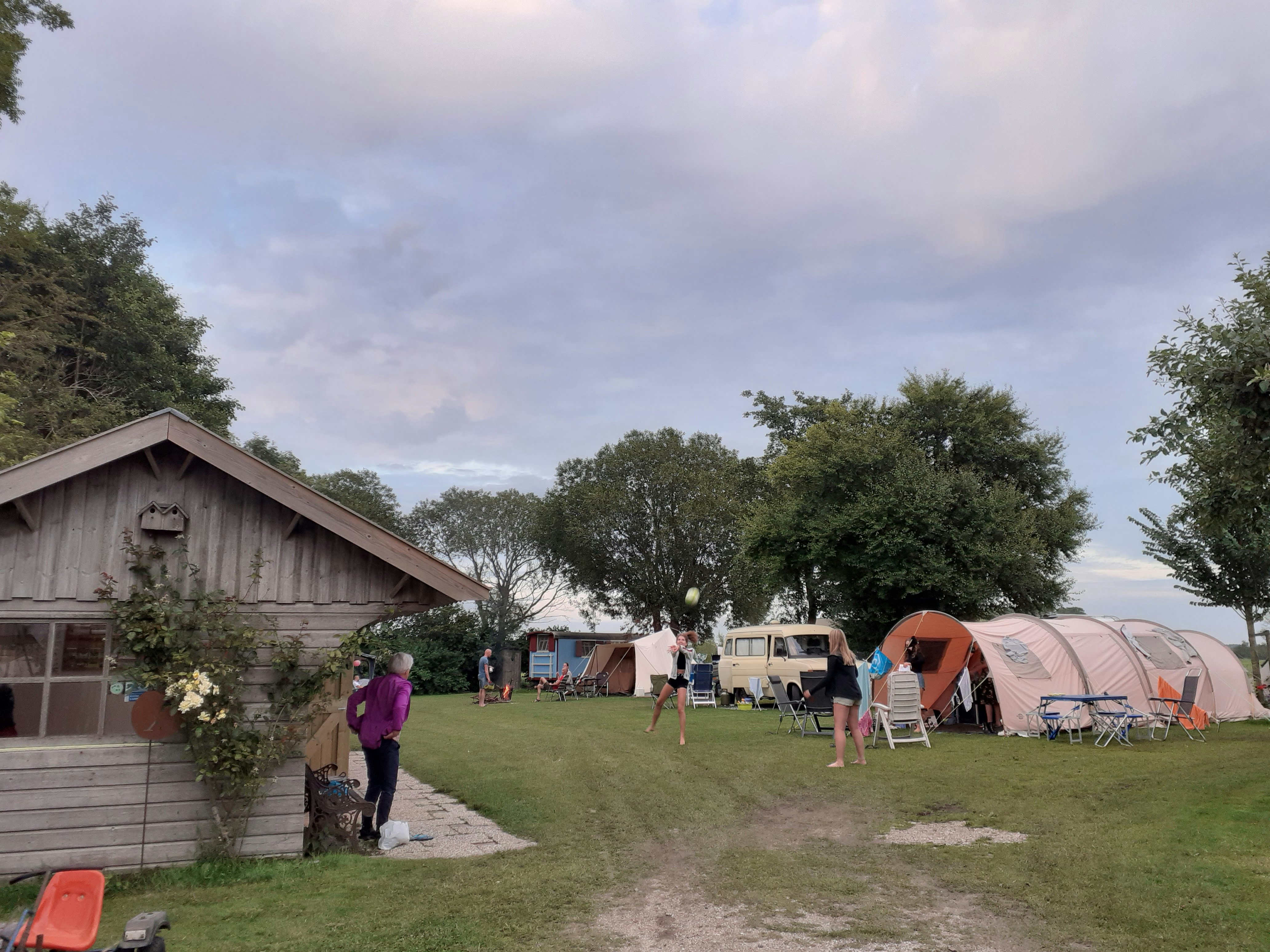 Minicamping en Theetuin