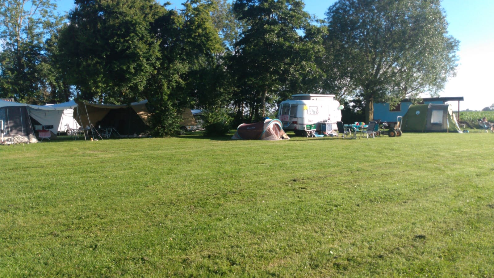 Minicamping en Theetuin