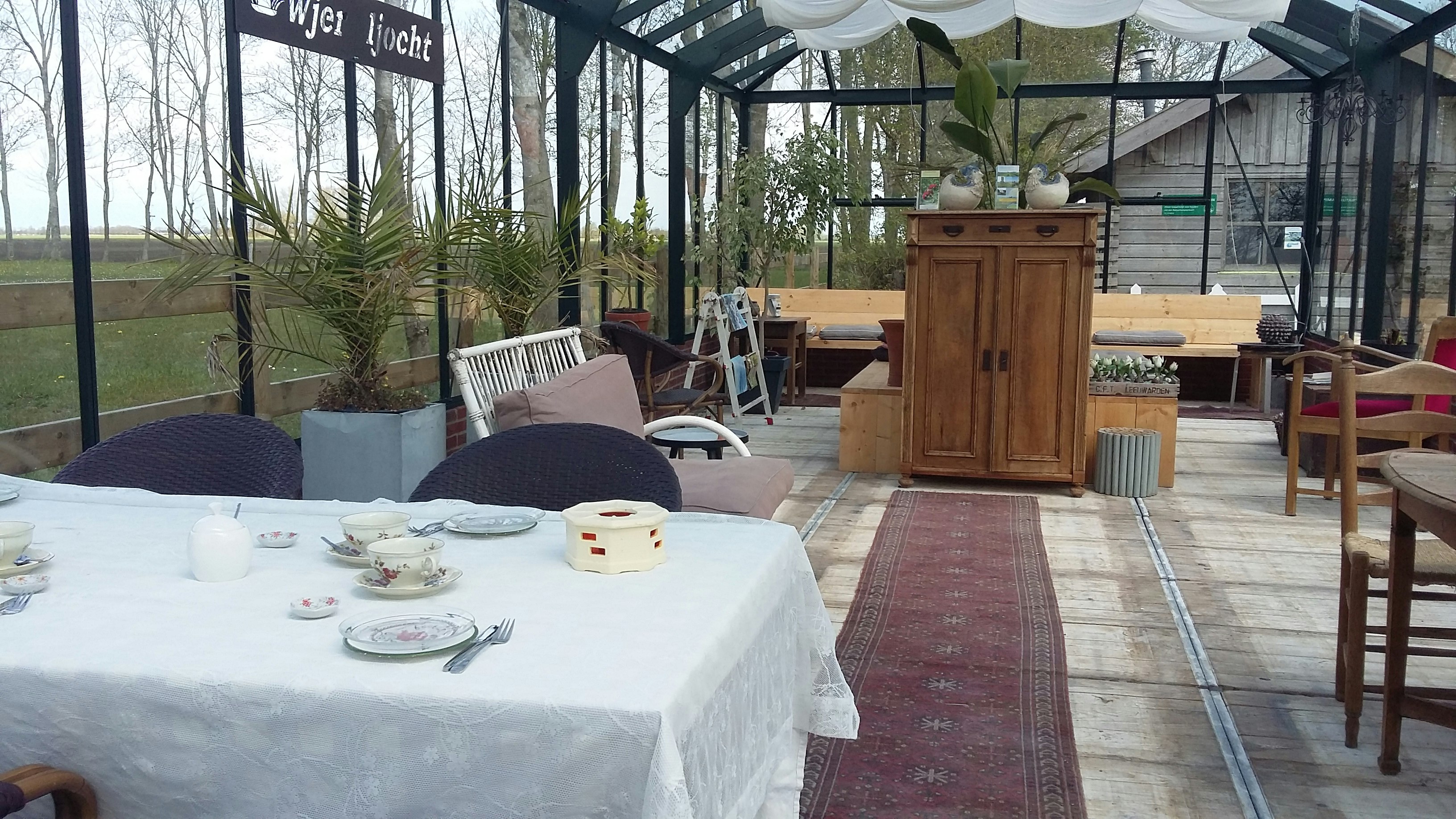 Minicamping en Theetuin