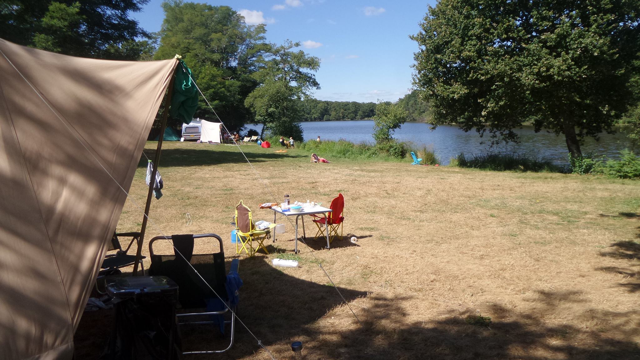 Natuurkampeerterrein Vue du Lac