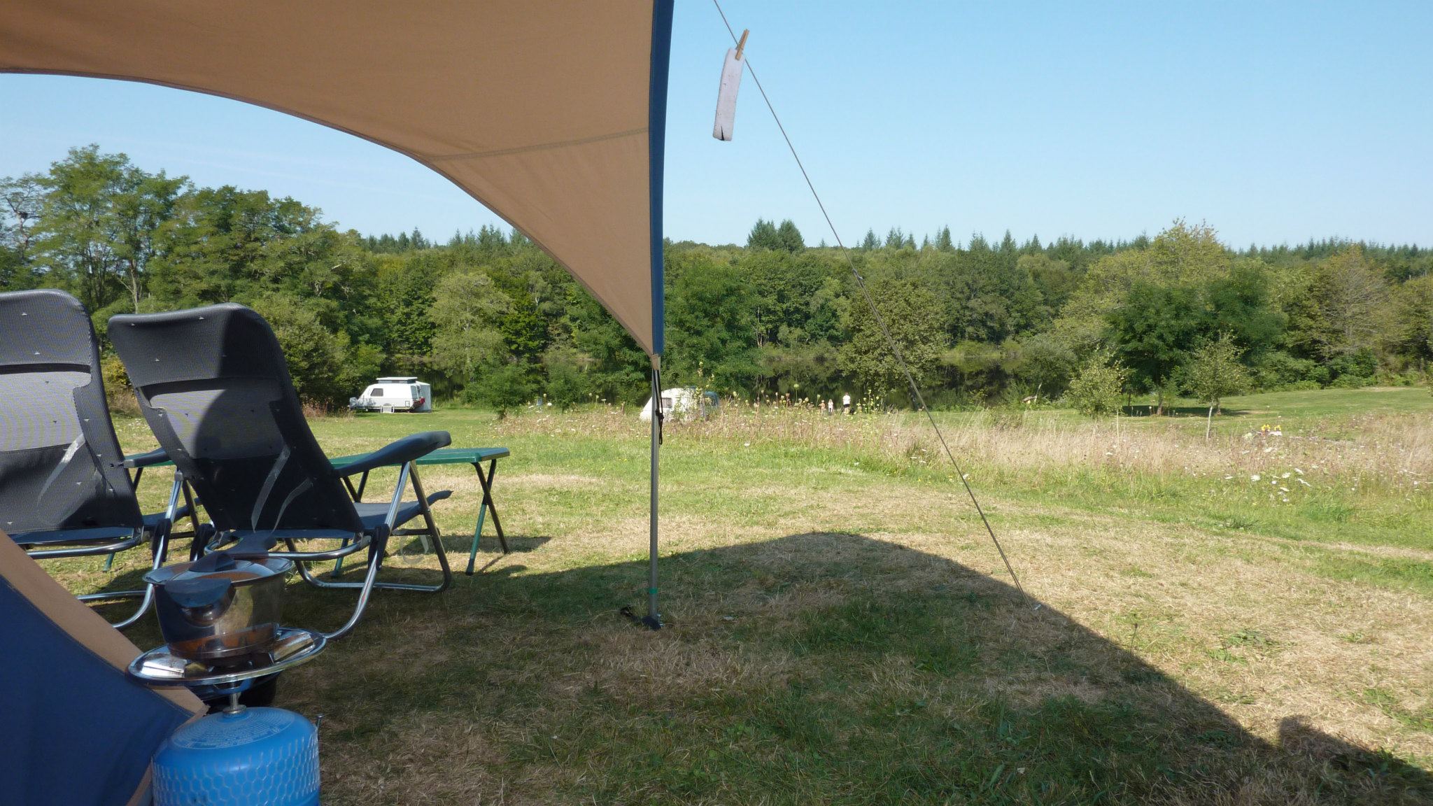 Natuurkampeerterrein Vue du Lac