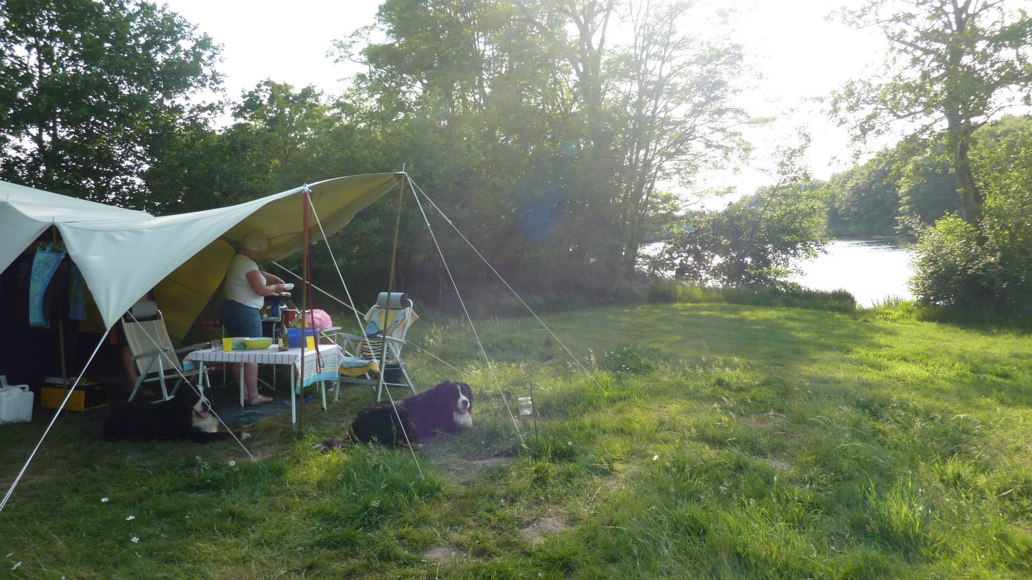 Natuurkampeerterrein Vue du Lac
