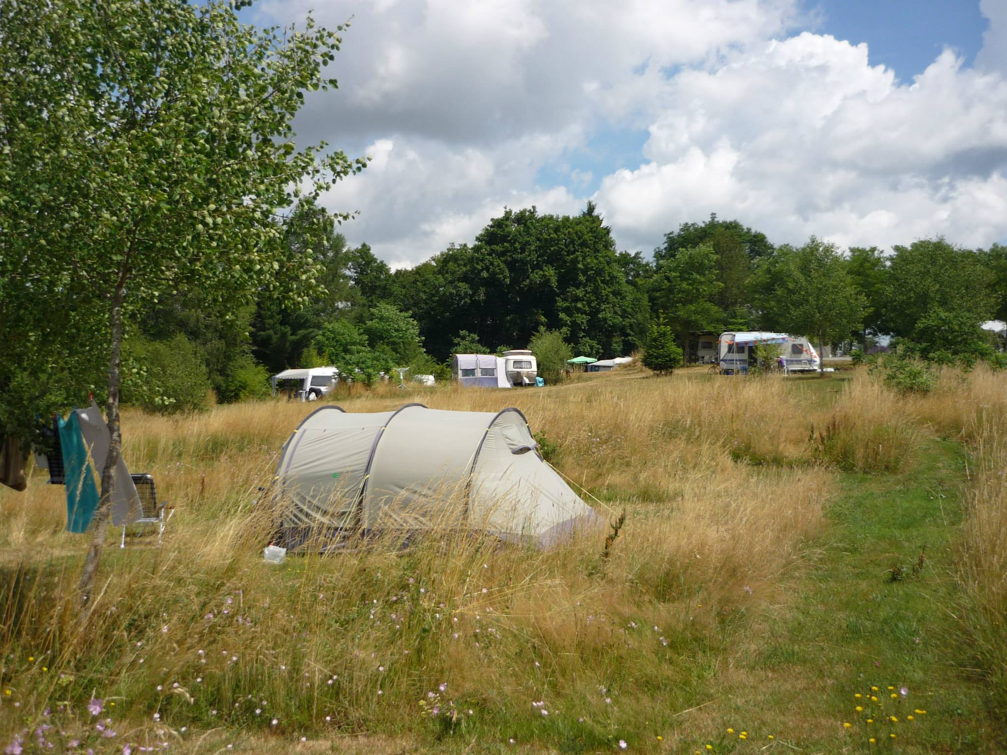 Natuurkampeerterrein Vue du Lac