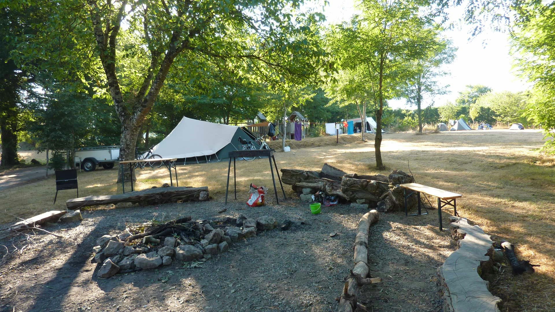 Natuurkampeerterrein Vue du Lac