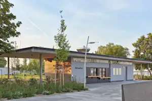 Neuer Strand Neusiedler See - Strandbar auf dem Campingplatz