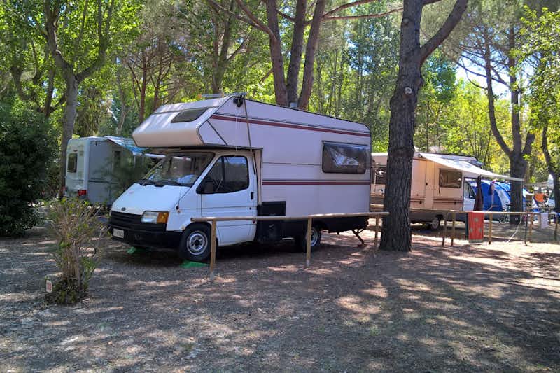 New Camping Le Tamerici - Wohnwagen- und Zeltstellplatz auf dem Campingplatz