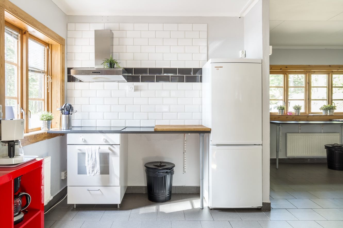 Nordic Camping Bredsand  -  Küche auf dem Campingplatz