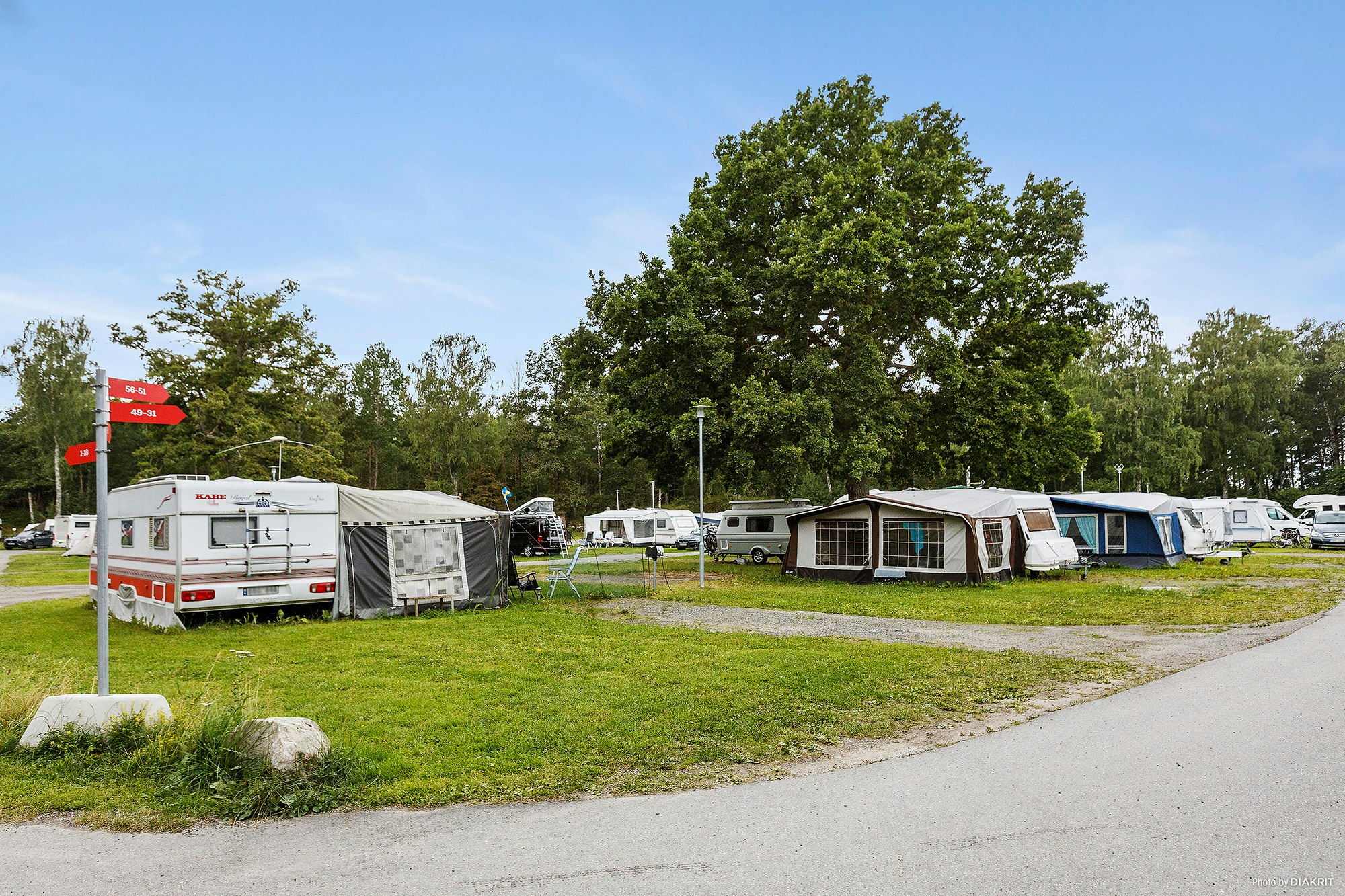 First Camp City-Stockholm - Stellplätze im Grünen