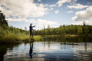 Nordic Camping Hökensås - Angeln am See in der Umgebung vom Campingplatz