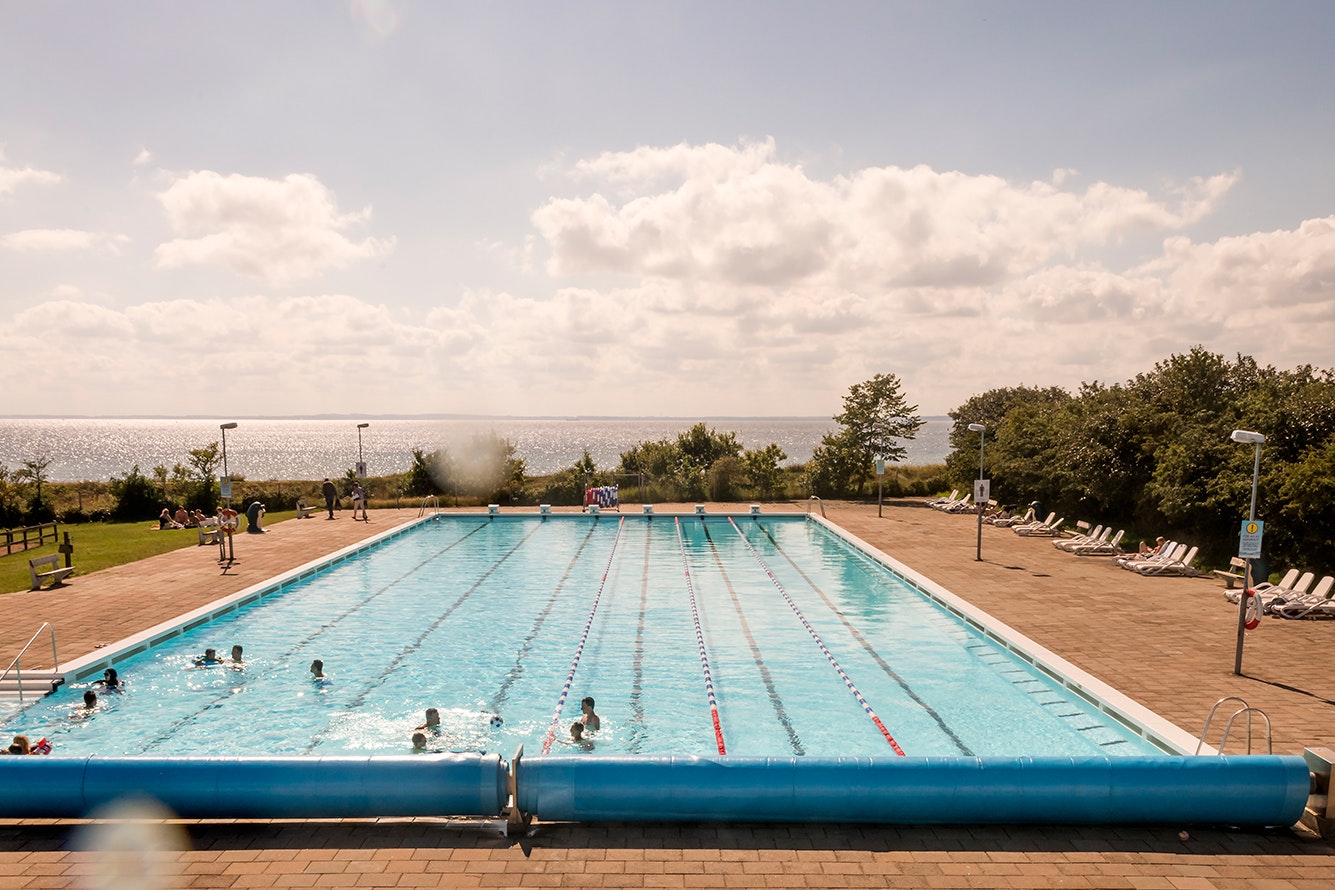 First Camp Råå Vallar-Helsingborg  Nordic Camping Råå Vallar Resort - Freibad auf dem Campingplatz