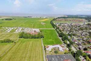 Nordsee Park Hooksiel - Campingplatz aus der Vogelperspektive
