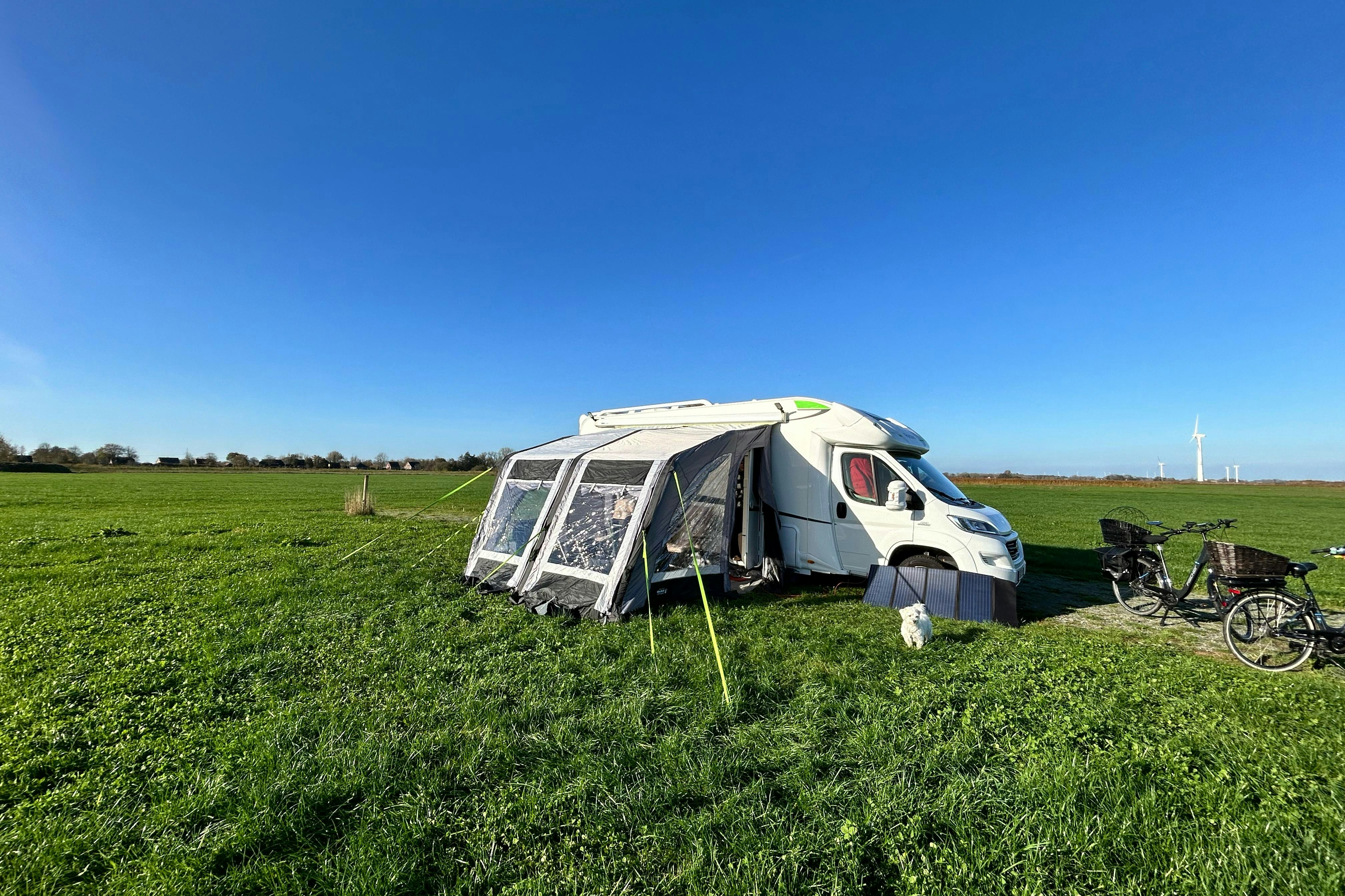 Nordsee Park Hooksiel - Standplätze auf dem Campingplatz