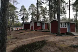 Norra Dellen Familjecamping - Mobilheime auf dem Campingplatz