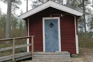 Norra Dellen Familjecamping - Mobilheime auf dem Campingplatz