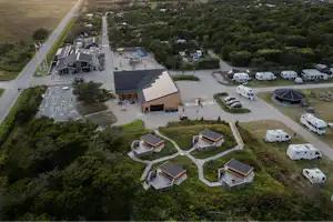 Nystrup Camping - Luftaufnahme des Campingplatzes