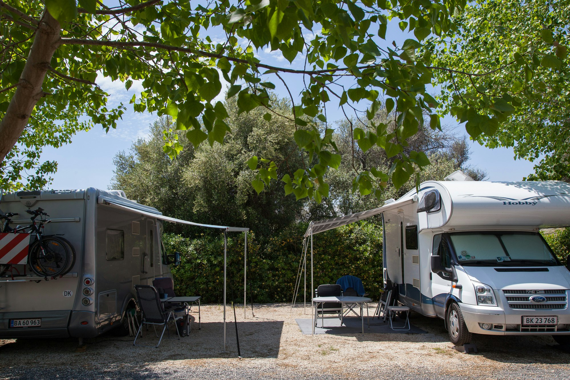 Oasi Park Falconara - Standplätze auf dem Campingplatz