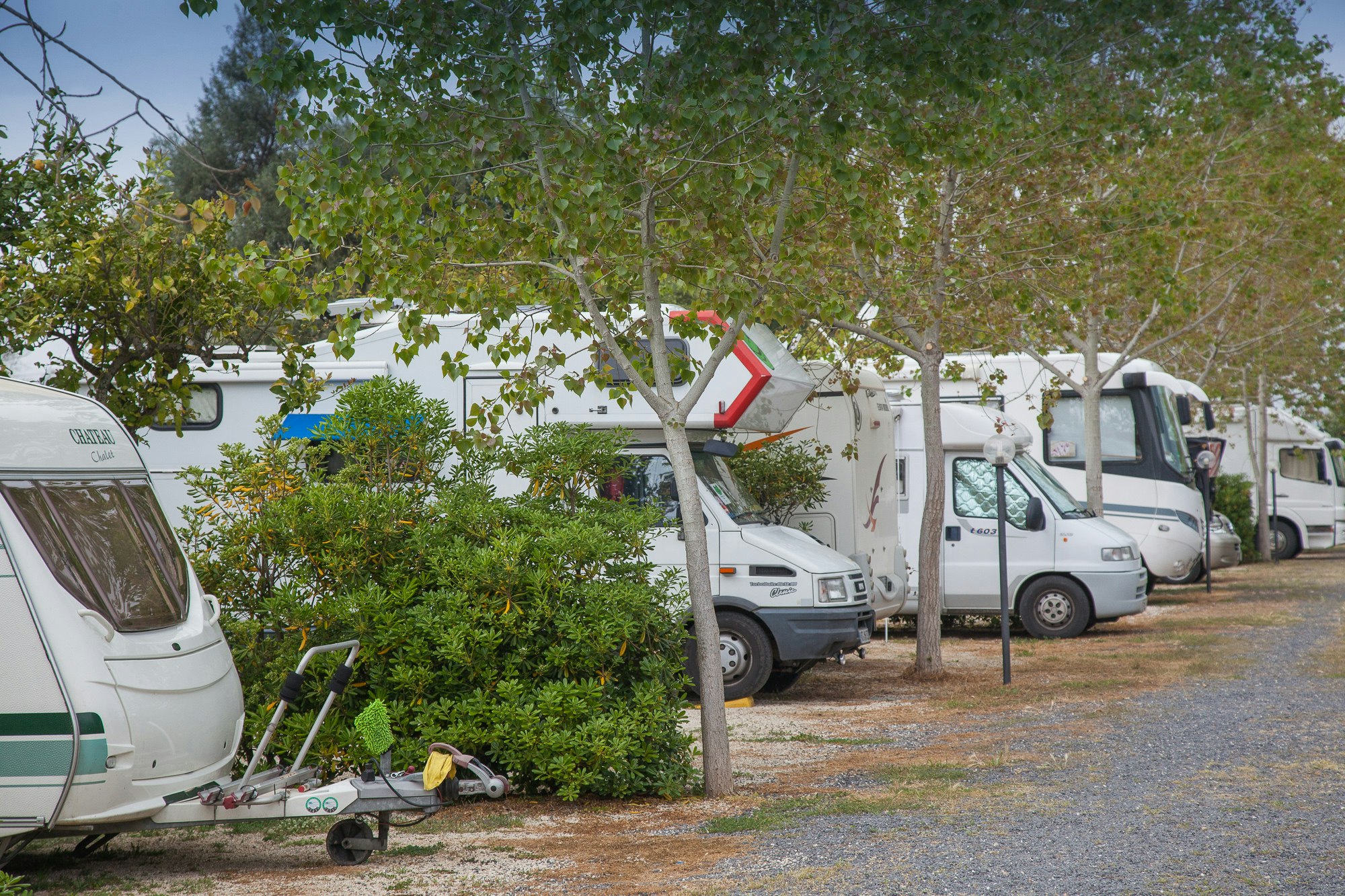 Oasi Park Falconara - Standplätze auf dem Campingplatz